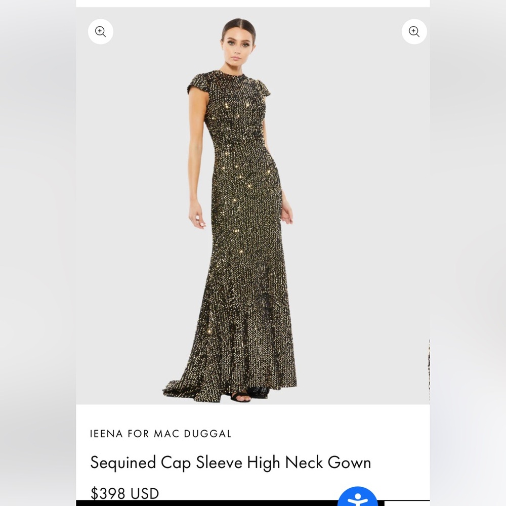 IEENA FOR MAC DUGGAL GOWN